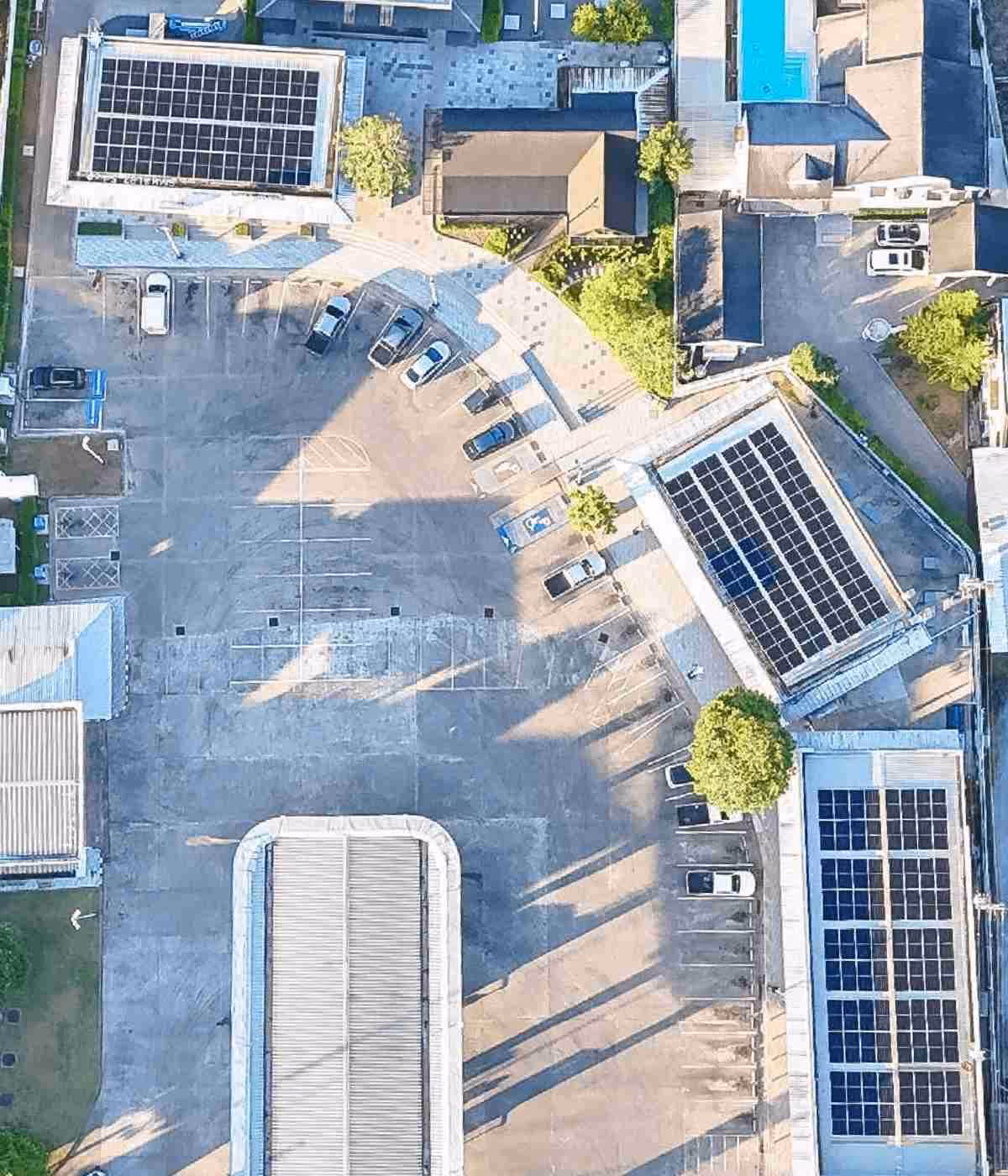 ติดตั้งโซลาร์เซลล์ปั้มน้ำมัน 117 KWP Solar Rooftop จังหวัดตาก