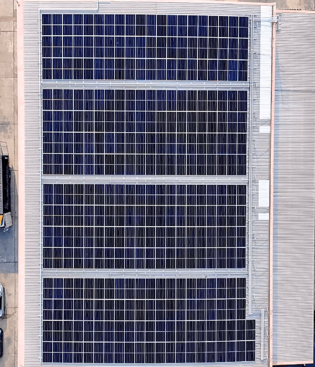 ติดตั้งโซลาร์เซลล์โรงงาน 199 KWP Solar Rooftop จังหวัดพระนครศรีอยุธยา